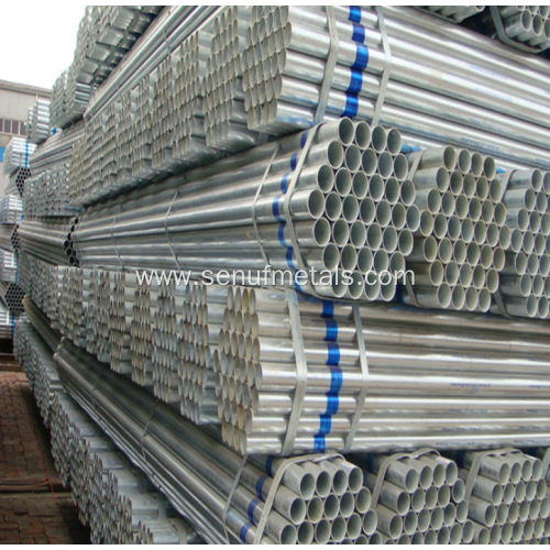 black galvanized steel pipes tubes hollow sections